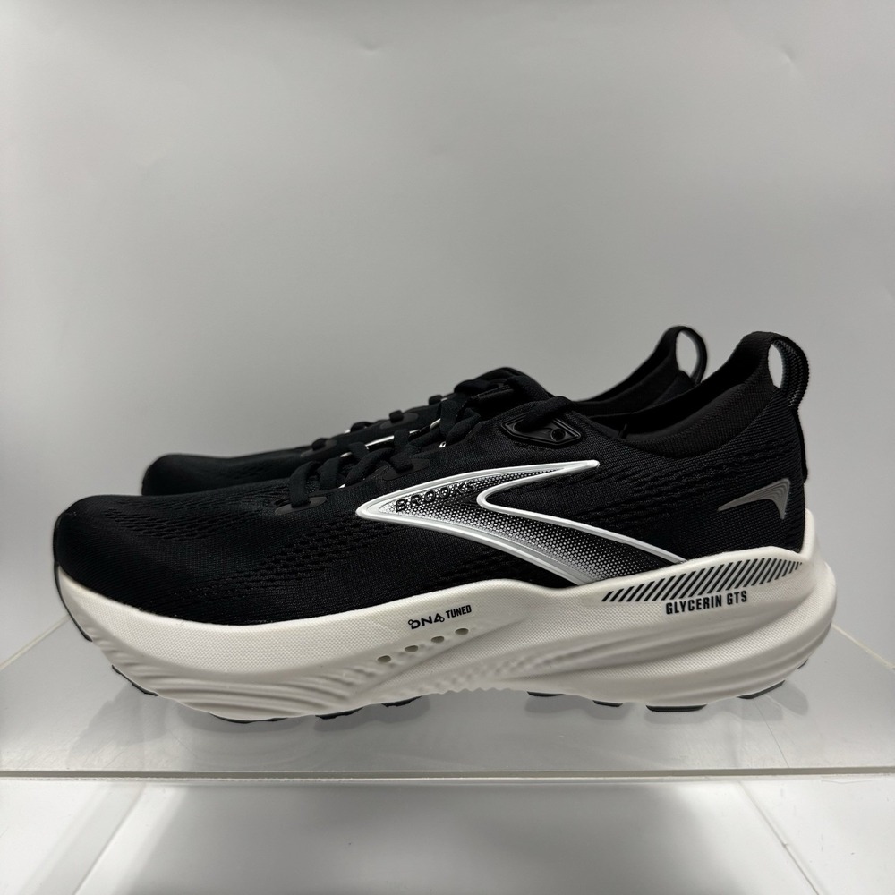 Brand New Brooks Glycerin GTS 22 Black White 1104461D090 Running Men's Size 8